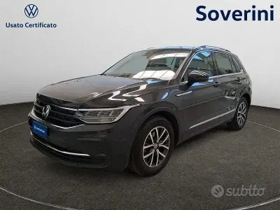 Usata VW Tiguan Life 150 CV (110 kW) 2023 Bianco SUV