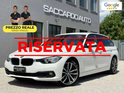 Usata BMW 316 Advantage 116 CV (85 kW) 2016 Bianco Station wagon