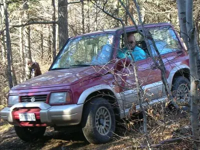 Usata Suzuki Vitara 95 CV (69 kW) 1998 Rosso SUV