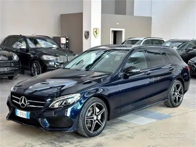 Second-hand Mercedes C220 Premium 170 CP (125 kW) 2016 Albastru Break