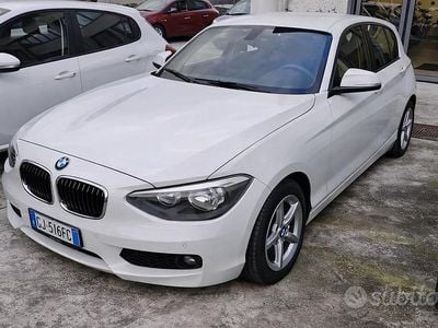 Usata BMW 114 95 CV (69 kW) 2013 Bianco Utilitaria