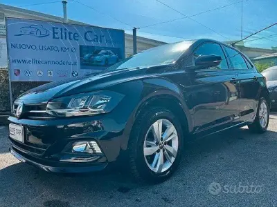 Usata VW Polo Comfortline 80 CV (58 kW) 2019 Nero Utilitaria