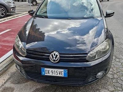 Usata VW Golf VI Highline 104 CV (76 kW) 2010 Nero Utilitaria