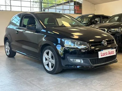Usata VW Polo Highline 84 CV (61 kW) 2012 Nero Utilitaria