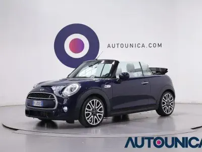 Usata Mini Cooper SD Cabriolet Hype 170 CV (125 kW) 2018 Blu Cabrio