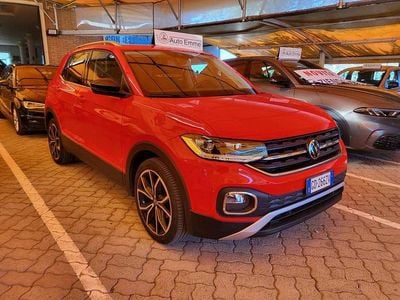 Usata VW T-Cross Style 116 CV (85 kW) 2021 Rosso SUV