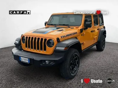 Usata Jeep Wrangler Rubicon 379 CV (278 kW) 2021 Giallo SUV