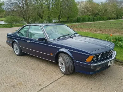 Usata BMW 635 211 CV (155 kW) 1988 Blu Coupé