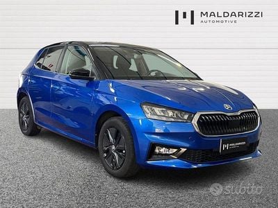 Usata Skoda Fabia Style 95 CV (69 kW) 2025 Blu Utilitaria