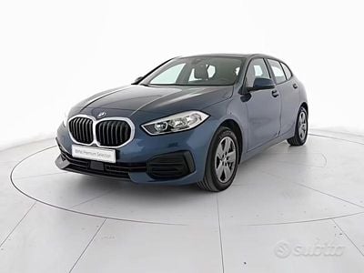 Usata BMW 118 Advantage 150 CV (110 kW) 2021 Blu Utilitaria