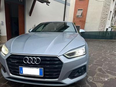 Usata Audi A5 190 CV (139 kW) 2019 Grigio Coupé