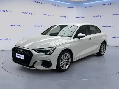 Usata Audi A3 Ambiente 116 CV (85 kW) 2023 Bianco Berlina