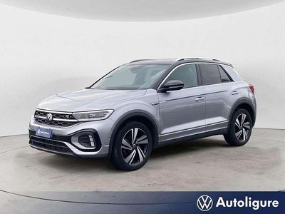 Usata VW T-Roc R-line 110 CV (80 kW) 2022 Argento SUV
