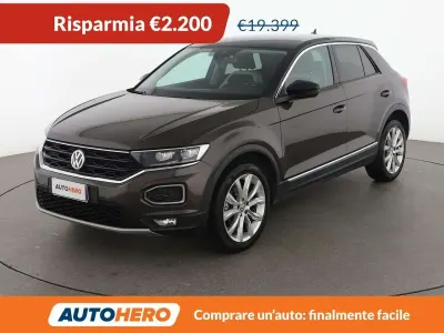 Usata VW T-Roc Advance 150 CV (110 kW) 2019 Marrone SUV