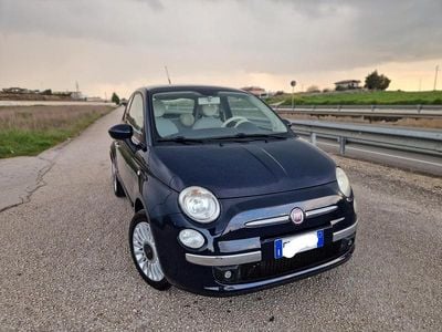Usata Fiat 500 Lounge 95 CV (69 kW) 2013 Blu Berlina