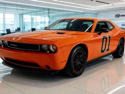 Usata Dodge Challenger 309 CV (227 kW) 2014 Arancione Coupé