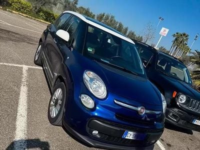Begagnad Fiat 500L 105 HK (77 kW) 2014 Blå Minibuss