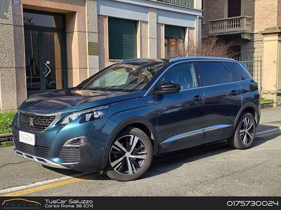Usata Peugeot 5008 GT-line 131 CV (96 kW) 2018 Blu SUV
