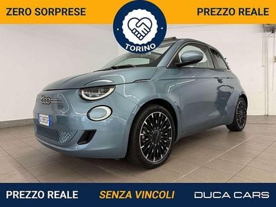 Usata Fiat 500e Icon 69 kW (95 CV) 2021 Blu/azzurro Cabrio