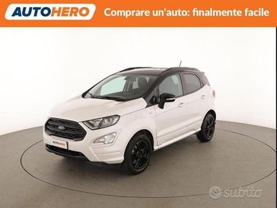 Usata Ford Ecosport ST-Line 101 CV (74 kW) 2018 Bianco SUV