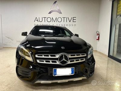 Usata Mercedes GLA200 Premium 135 CV (99 kW) 2017 Nero SUV