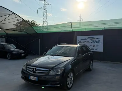 Usata Mercedes C220 Avantgarde 170 CV (125 kW) 2010 Argento Station wagon