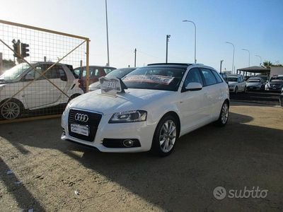 Usata Audi A3 Ambition 140 CV (102 kW) 2013 Bianco Berlina
