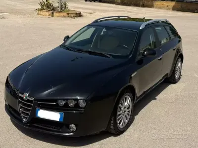 Usata Alfa Romeo 159 170 CV (125 kW) 2010 Nero Station wagon