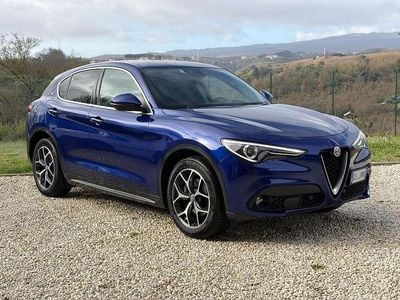 Usata Alfa Romeo Stelvio Ti 190 CV (139 kW) 2020 Blu/azzurro SUV