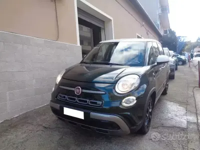 Usata Fiat 500L Cross 95 CV (69 kW) 2018 Verde Monovolume
