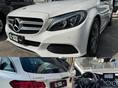 Usata Mercedes C220 170 CV (125 kW) 2016 Bianco Station wagon
