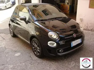Usata Fiat 500C Sport 69 CV (50 kW) 2019 Nero Cabrio