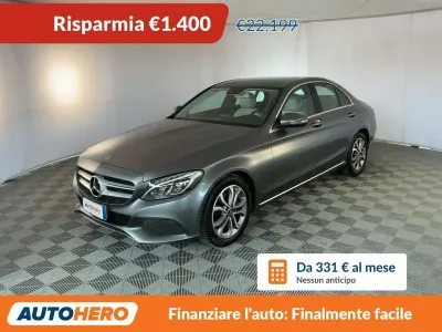 Usata Mercedes C220 170 CV (125 kW) 2018 Grigio Berlina