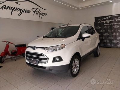 Usata Ford Ecosport Titanium 95 CV (69 kW) 2015 Bianco SUV