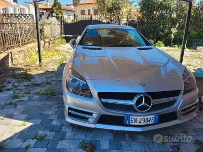 Käytetty Mercedes SLK250 204 HP (150 kW) 2012 Harmaa Avoauto