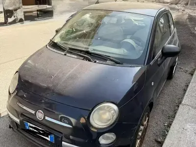 Usata Fiat 500 69 CV (50 kW) 2010 Blu Berlina