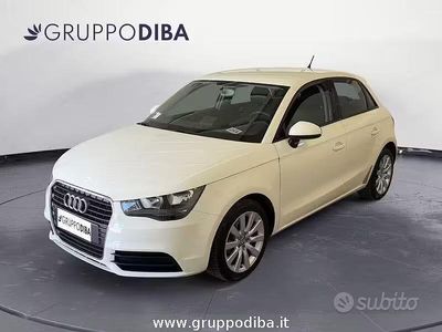 Usata Audi A1 Sportback Attraction 86 CV (63 kW) 2012 Bianco Utilitaria