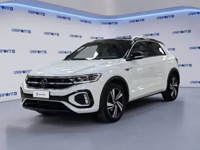 Usata VW T-Roc R-line 110 CV (80 kW) 2024 Bianco SUV
