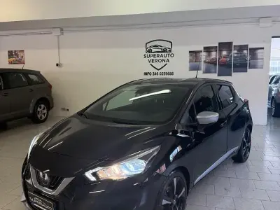 Usata Nissan Micra Tekna 90 CV (66 kW) 2017 Nero Utilitaria