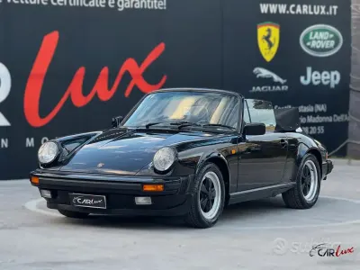 Usata Porsche 911 Carrera Cabriolet 231 CV (169 kW) 1988 Nero Cabrio