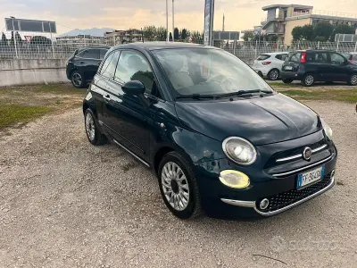 Usata Fiat 500 Lounge 69 CV (50 kW) 2016 Blu Utilitaria