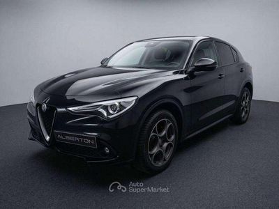 Usata Alfa Romeo Stelvio Super 210 CV (154 kW) 2017 Nero SUV