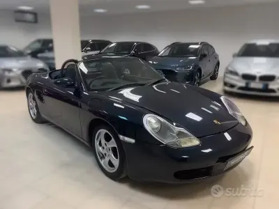 Usata Porsche Boxster 204 CV (150 kW) 1999 Blu Cabrio