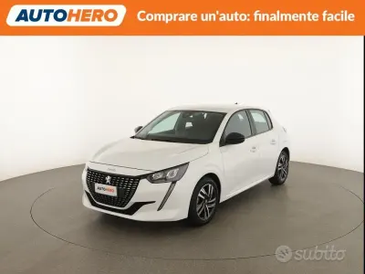 Usata Peugeot 208 Active 75 CV (55 kW) 2023 Bianco Utilitaria