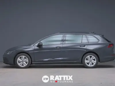 Usata VW Golf VII Life 150 CV (110 kW) 2021 Nero Station wagon