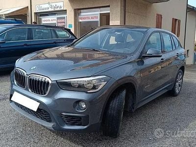 Usata BMW X1 Advantage 150 CV (110 kW) 2016 Grigio SUV