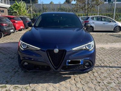 Usata Alfa Romeo Stelvio Ti 210 CV (154 kW) 2021 Blu SUV