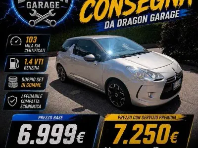 Usata Citroën DS3 Chic 95 CV (69 kW) 2013 Berlina