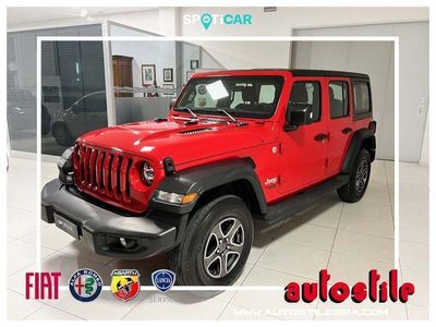 usata Jeep Wrangler Unlimited 2.2 Mjt II Sport