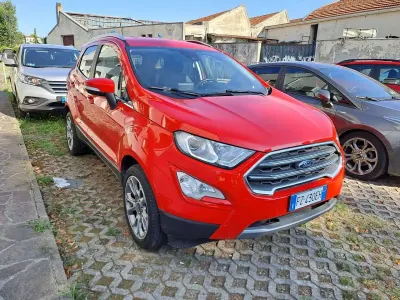 Usata Ford Ecosport Titanium 125 CV (91 kW) 2020 Rosso SUV